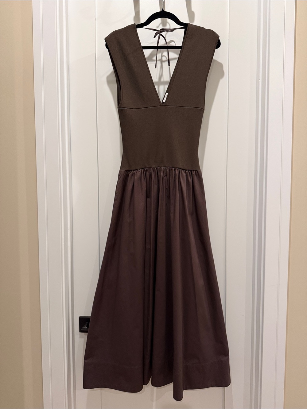 St. Agni BrownMidi Dress